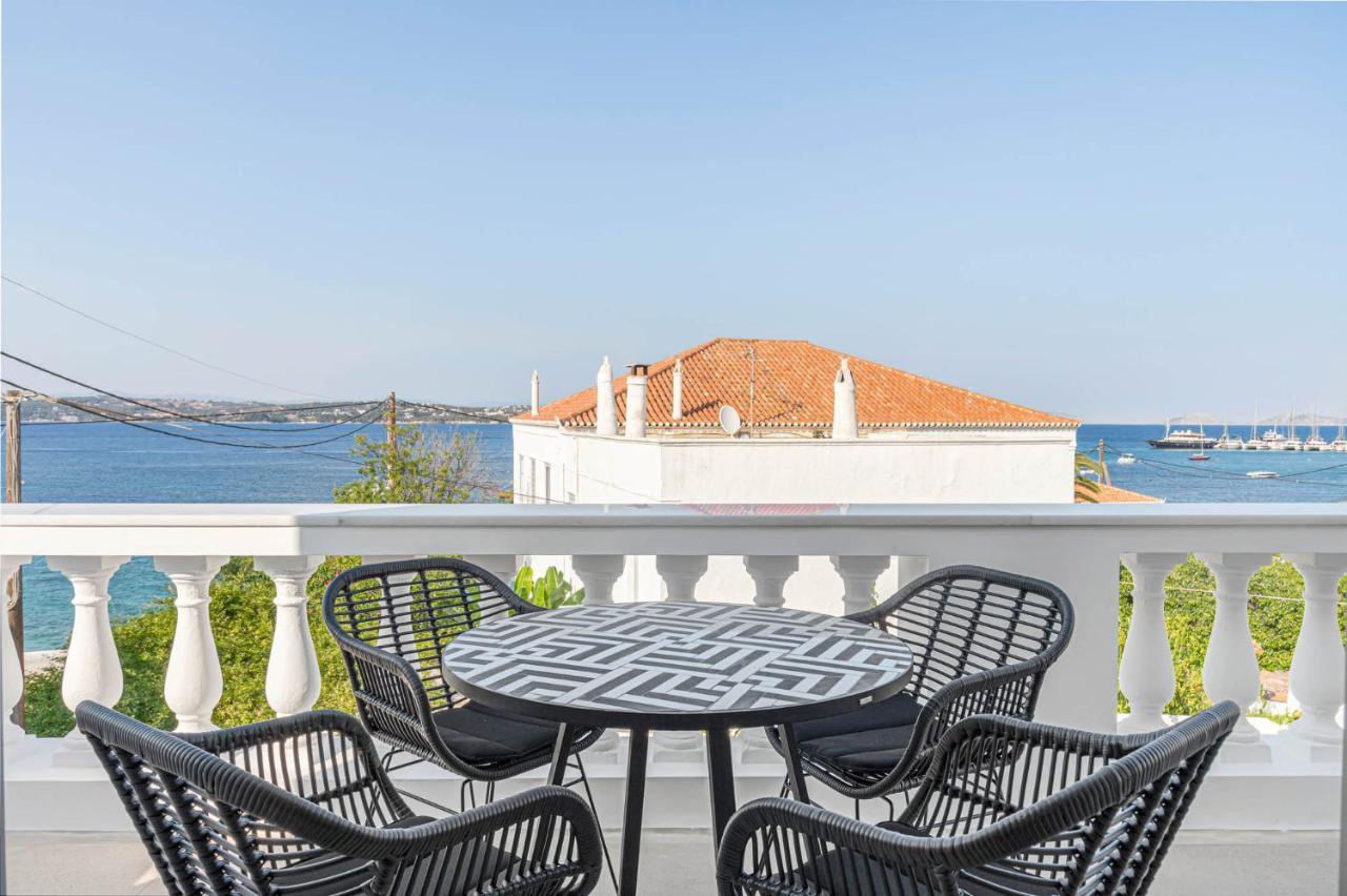 Pearl House - Luxurious New Beach Villa In Spetses Stunning View Ligoneri Εξωτερικό φωτογραφία