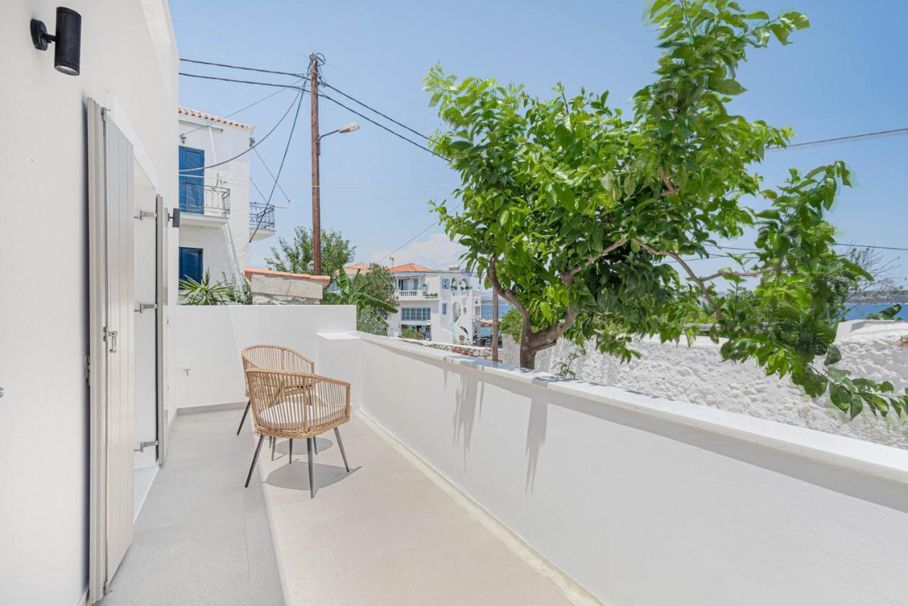 Pearl House - Luxurious New Beach Villa In Spetses Stunning View Ligoneri Εξωτερικό φωτογραφία